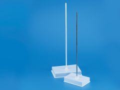 Retort Stand PP / Plastic Coated Rod 22x15 central