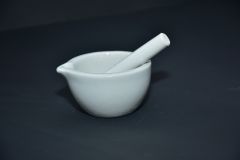 Mortar & Pestle Set, Top OD 105 mm.