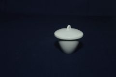 Porcelain Crucible, Tall Form With Lid, Capacity - 50 mL