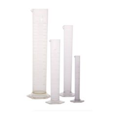 Measuring Cylinder, TPX, Class ''B", 10 ml, 0.2 ml, ± 0.2 ml, 138 mm, No. Per Case- 12