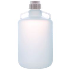 Carboy PP, Capacity, lt-10 LTS, Mouth Diameter, mm-63.8, Height, mm-378, No. Per Case-1