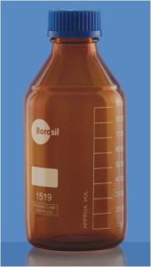 BOTTLES REAGENT SCREW CAP AMBER 10 L