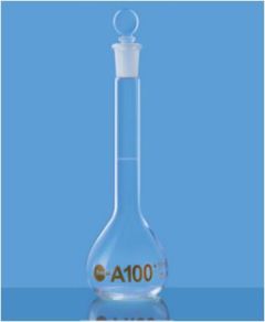 VOLUMETRIC FLASK 'A' NABL CER. 100 ML