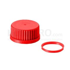 CAP-GL45 W/O  POURING RING RED COLOUR