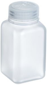 Wide Mouth Square Bottle PP 500 ml