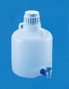 Carboy With Stopcock LDPE 50 L