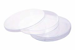 3 COMPARTMENT PETRI DISH - ASEPTIC, PS, Diameter (mm)-90 mm, Height (mm)-15.80 mm, Compartment-3, Vented-3 Vent, Packing-Sleeve of 20,No. Per Case-480