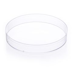 PETRI DISH - ASEPTIC, PS, Diameter (mm)-90 mm, Height (mm)-15.80 mm, Compartment-No, Vented-3 Vent, Packing-Sleeve of 20, No. Per Case-480
