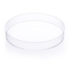 PETRI DISH - GAMA RADIATED STERILE, DOUBLE WRAPPED, PS, Diameter (mm)-90 mm, Height (mm)-15.80 mm, Compartment-No, Vented-0 Vent, Packing-Sleeve of 18,No. Per Case-432