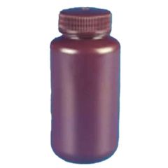 Amber Wide Mouth Sterile Bottle Pyrogen Free  Individually wrapped HDPE 2000 ml