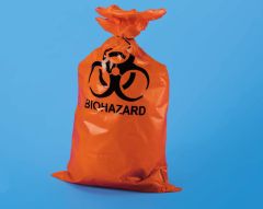 PP autoclavable These are thick High strength,High temperature resistant,autoclavable bags are clearly labelled with Biohazard warnings. Bright Red Colour for quick identification.Size.19''x24'