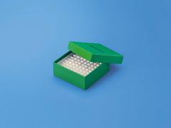 Card Board Cryo Box 100 places box for 1ml/2 ml Vials