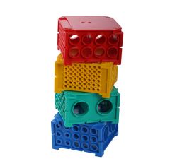 Rotator Workstation, PP, Tube Capacity, ml PCR Tubes & Plates, 0.5 & 1.5 & 2.0, 15 & 50, No. per case-4 (assorted colours)