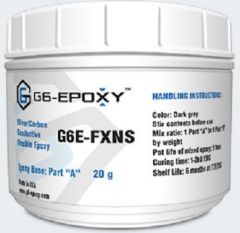 FLEXIBLE SILVER/CARBON CONDUCTIVE EPOXY G6E-FXNS