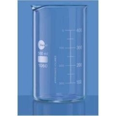 BEAKERS TALL FORM WITH SPOUT DBGR 500 ML