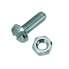 M4 x 8mm bolt and net minus head: 25 pc