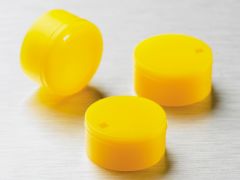 Corning Yellow Polypropylene Cryogenic Vial Cap Inserts