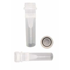 0.5ml Screw Cap & Tube, Cap & Tube Transparent Amber, Self Stand, Sterile