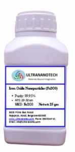 Iron Oxide Nanopowder (Fe2O3) -25 gm