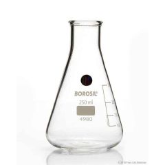 Narrow Mouth Erlenmeyer Conical Flask GRADUATED 150 ML