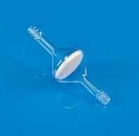 Pipeline Filters, with Sintered Disc, Made from Heat Resistant, Low Expansion Borosilicate Glass, RIVIERA/90ml