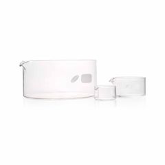 Dishes, Crystallizing, Made from Heat Resistant, Low Expansion Borosilicate Glass, RIVIERA/900ml