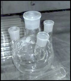 Flasks, Round Bottom,  Four Necks,  , Made from DURAN/5000ml