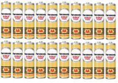 Panasonic Gold Plus AA - Pack of 20 pcs