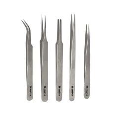 Satinless Steel Tweezer Set