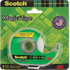 Scotch tape with dispenser