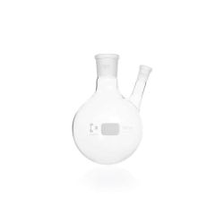 Flasks, Round Bottom, Two Necks, , Made from DURAN/250ml
