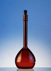 Flasks, Volumetric, with Interchangeable Glass Stopper, Accuracy as per Class ‘A’, /250ml