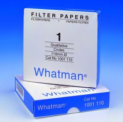 Filter paper, Grade-1 11cm, 11 micron pore size, 100 Nos