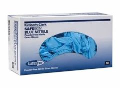 SAFESKIN PURPLE NITRILE GLOVES 9.5 Large
(PKT OF 100 NOS