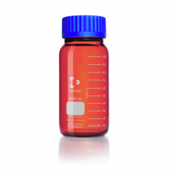 Bottles, Laboratory, Round, Wide Mouth, AMBER  , Autoclavable upto 1400C, Made from DURAN /1000ml